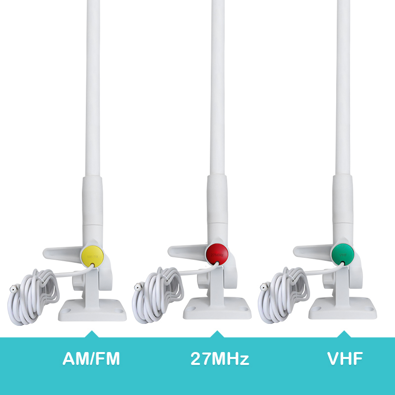 玻璃纤维松开 VHF UHF AM FM 天线 Marine Omni 360 天线 hf/vhf/uhf 多频段天线