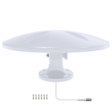 New Design Best Long Range Outdoor Mobile Omni-directional UHF/VHF Camper RV Roof HD Digital Caravan TV Antenna